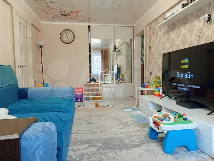 3-к. квартира, 49,7 м², 1/5 эт.