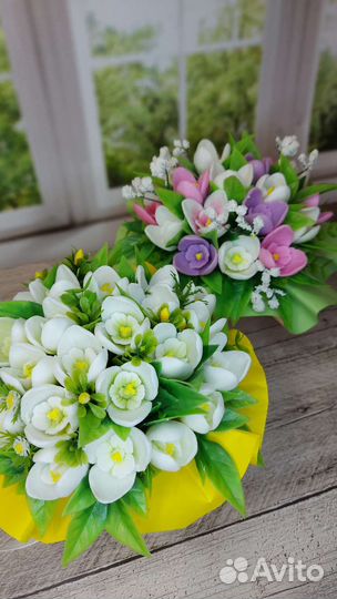 Мыло ручной работы Букет