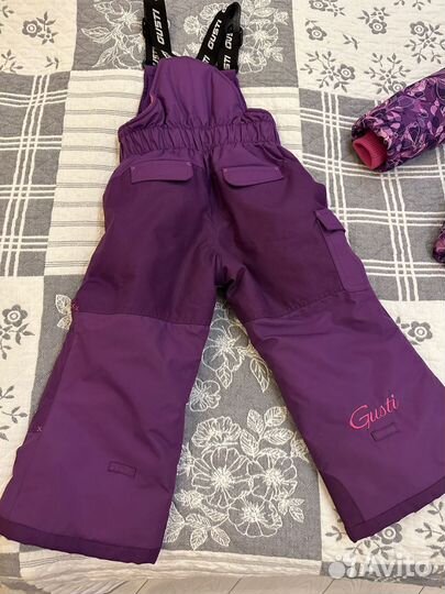 Зимний костюм для девочки 104-110