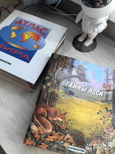 Энциклопедия атлас мира и тайна леса Deaqostini