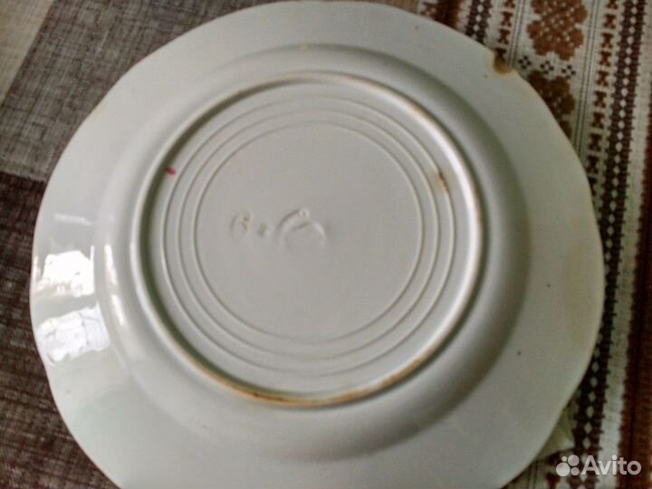 Тарелка столовая винтаж