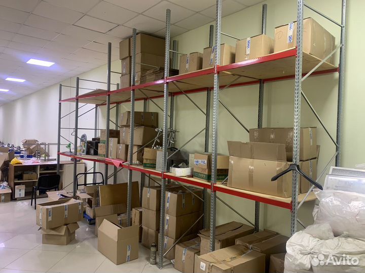 Стеллаж разборный металлический