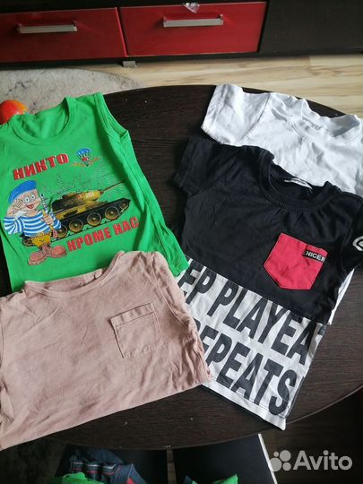 Шорты и футболки на мальчика