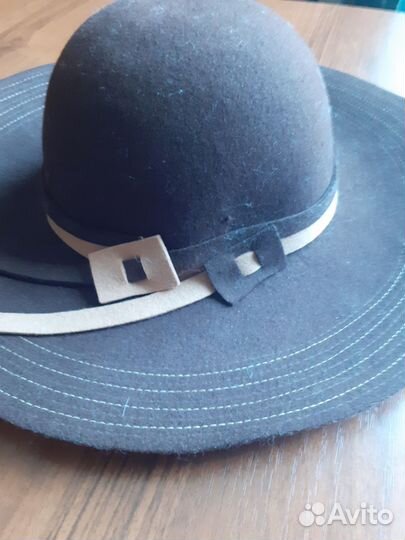 Шляпа фетровая женская 58
