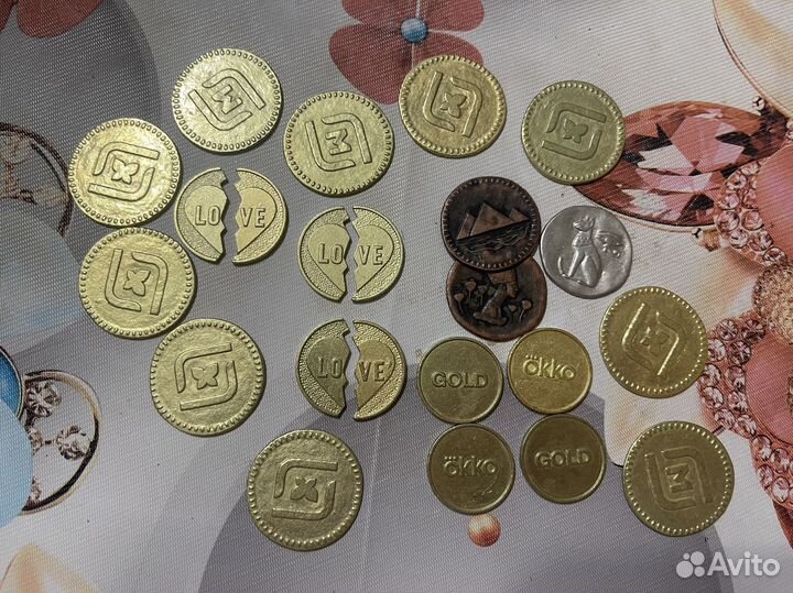 Магнит монетки обмен