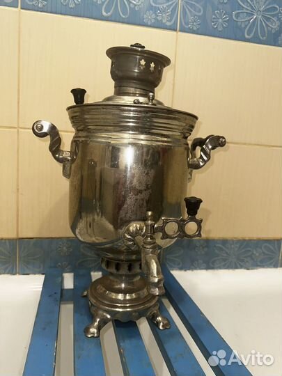 Самовар дровяной 4 л