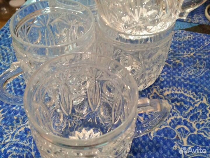 Кружки, хрустальные СССР