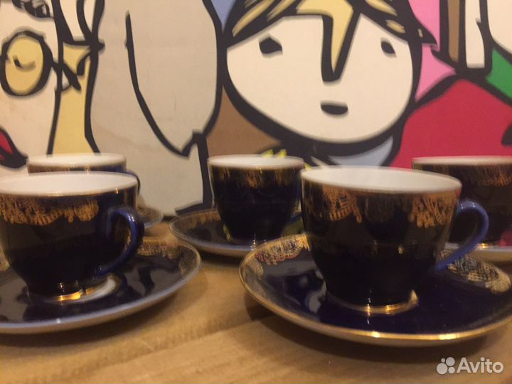 Чайная пара Императорский фарфоровый завод