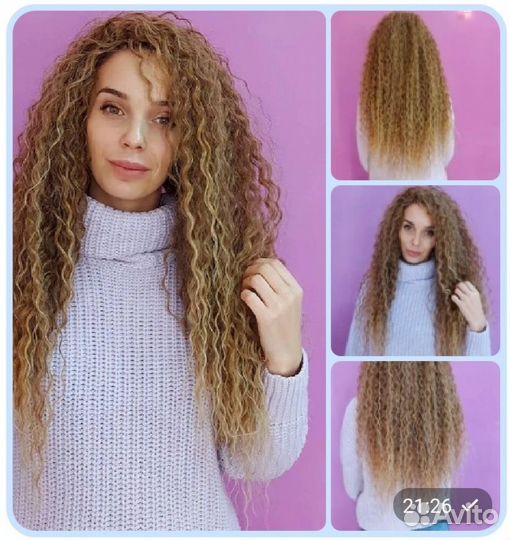 Наращивание волос на косички