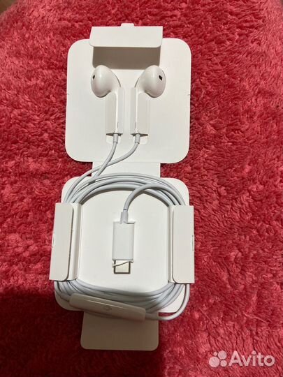 Наушники EarPods USB-C б/у