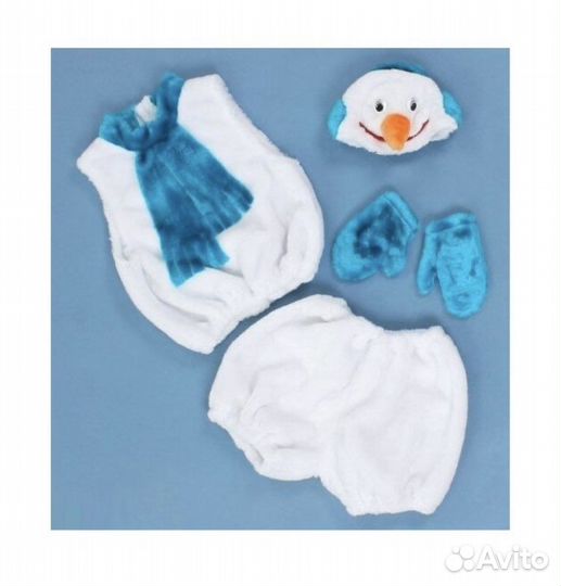 Костюм карновальный «Снеговик», напрокат