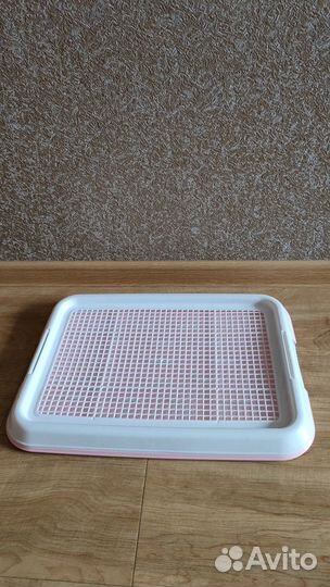 Туалет/лоток с сеткой для щенков и мелких собак