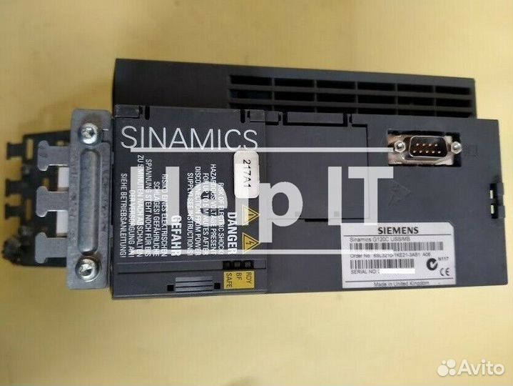 Инвертор Siemens 6SL3210-1KE21-3AB1