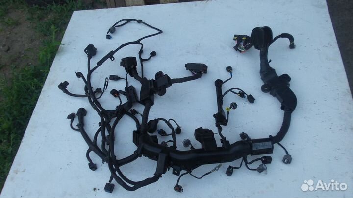 Проводка коса жгут мотора genesis G70