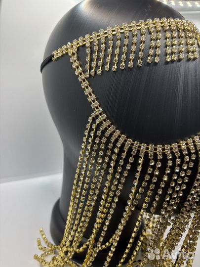 Бурга маска на лицо маска из страз