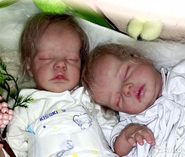 Кукла Реборн ручной работы Твин б и Дэлайла