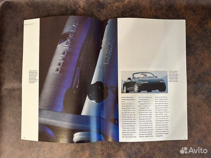 Каталог Mazda Miata Mx5 Eunos Roadster