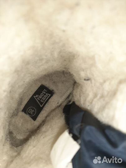 Сапоги зимние детские 30