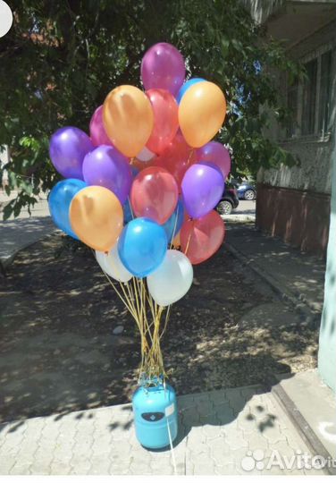 Баллон портативный с гелием