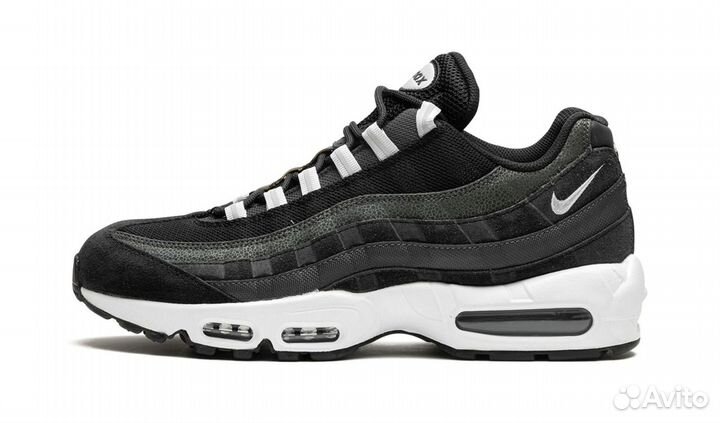 Nike air max 95 black white новые