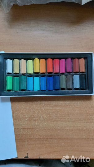 Набор сухой пастели Mungyo 24 цвета