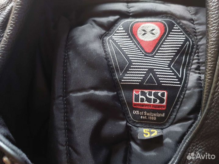 Мотокуртка кожаная IXS 52 размер