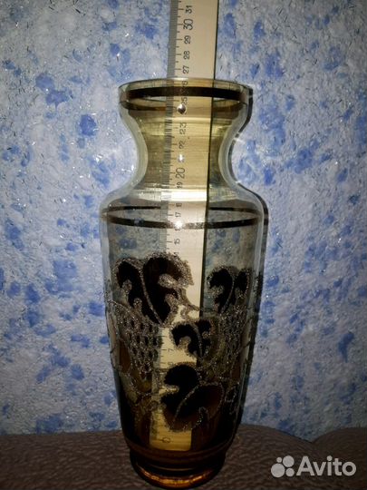 Ваза из чешского стекла, хрустальные вазы