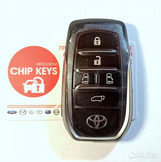 Ключ зажигания Toyota Alphard / Tokai Rika BK1EW