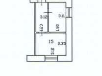 Комната 17 м² в > 9-к., 4/5 эт.