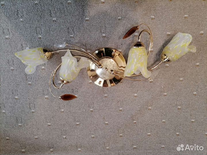 Люстра потолочная бу