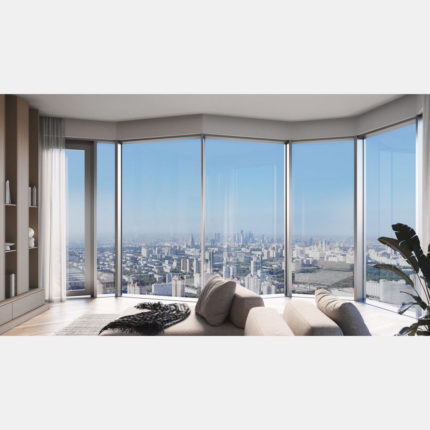 3-к. квартира, 91,6 м², 31/56 эт.