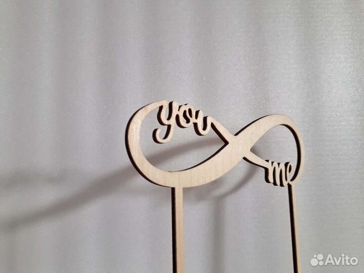 Топпер для торта новый