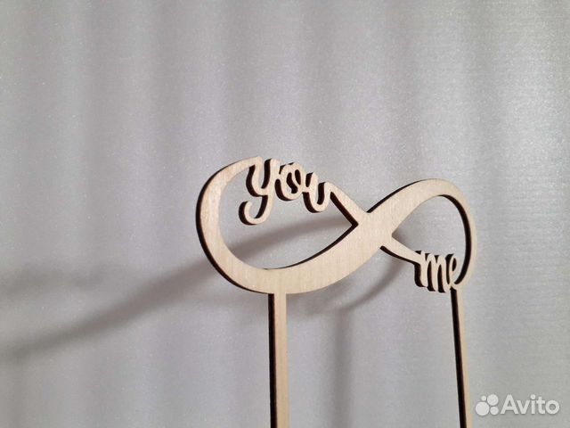 Топпер для торта новый