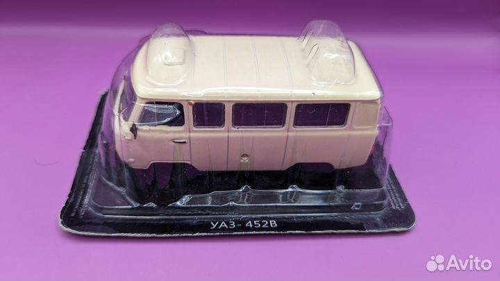 Уаз-452В (1:43, deAgostini)