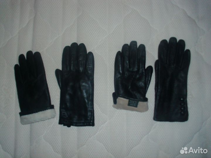 Женские перчатки нат. кожа размер 8,5 (9,2 см)