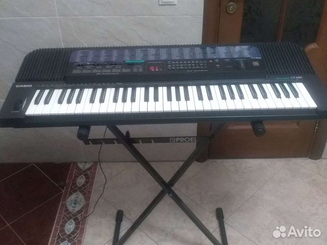 Синтезатор casio ct-680