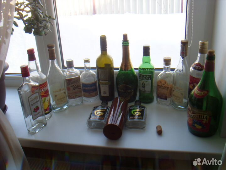 Бутылки стекло