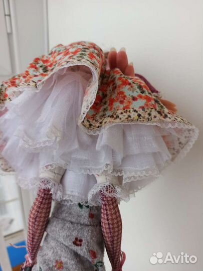 Будуарная авторская кукла Виктория