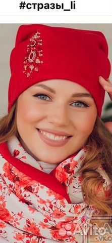 Комплект шапка и снуд