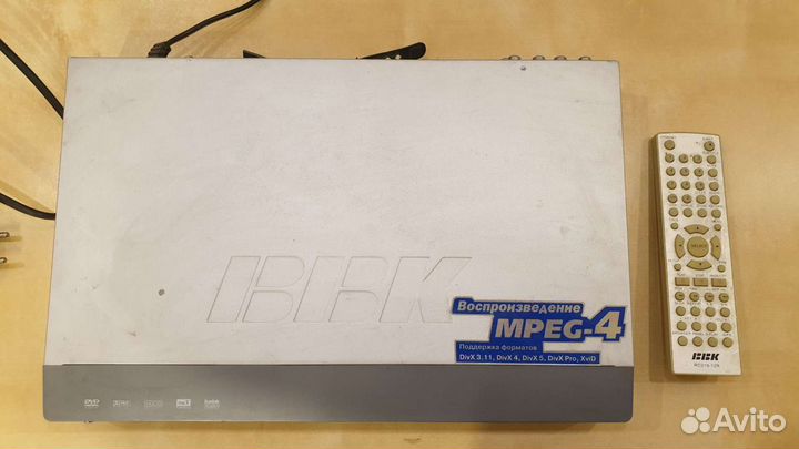 DVD плеер двд-приставка с караоке BBK проигрывател
