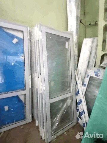 Алюминиевые двери 800х2000 мм