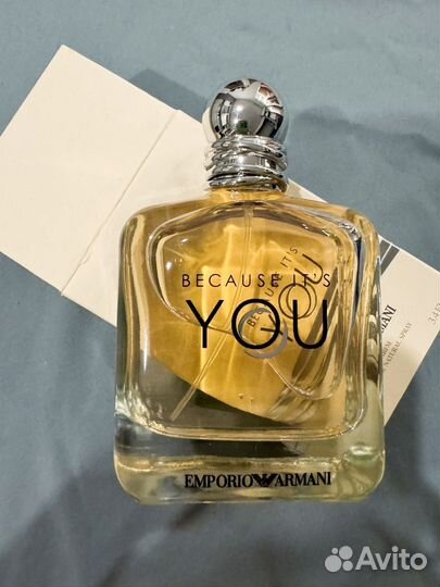 Armani because it s you 100 ml оригинал