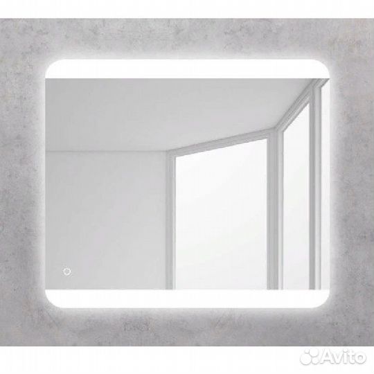 Зеркало BelBagno 80 spc-cez-800-700-led-tch Хром