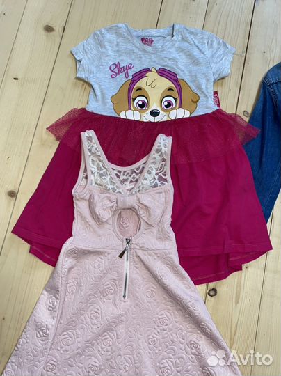 Пакет фирменных вещей для девочки 104 размер