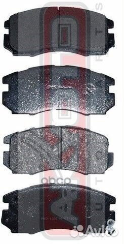 Колодки тормозные дисковые передние AKD-1335 AK