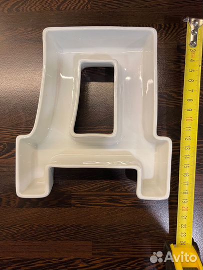 Керамическое блюдо (буква Д)