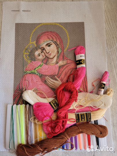Набор для вышивки Владимирская богоматерь