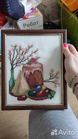 Пасхальная вышивка