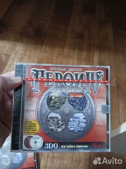 Герои меча и магии 4 IV в плёнке силд