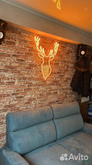 Неоновая вывеска. Дизайн бесплатно